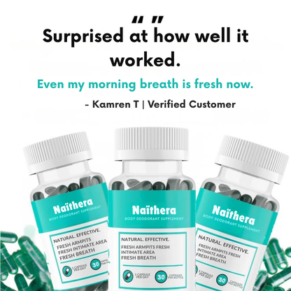 Naïthera™ - Clinically Proven Internal Deodorant