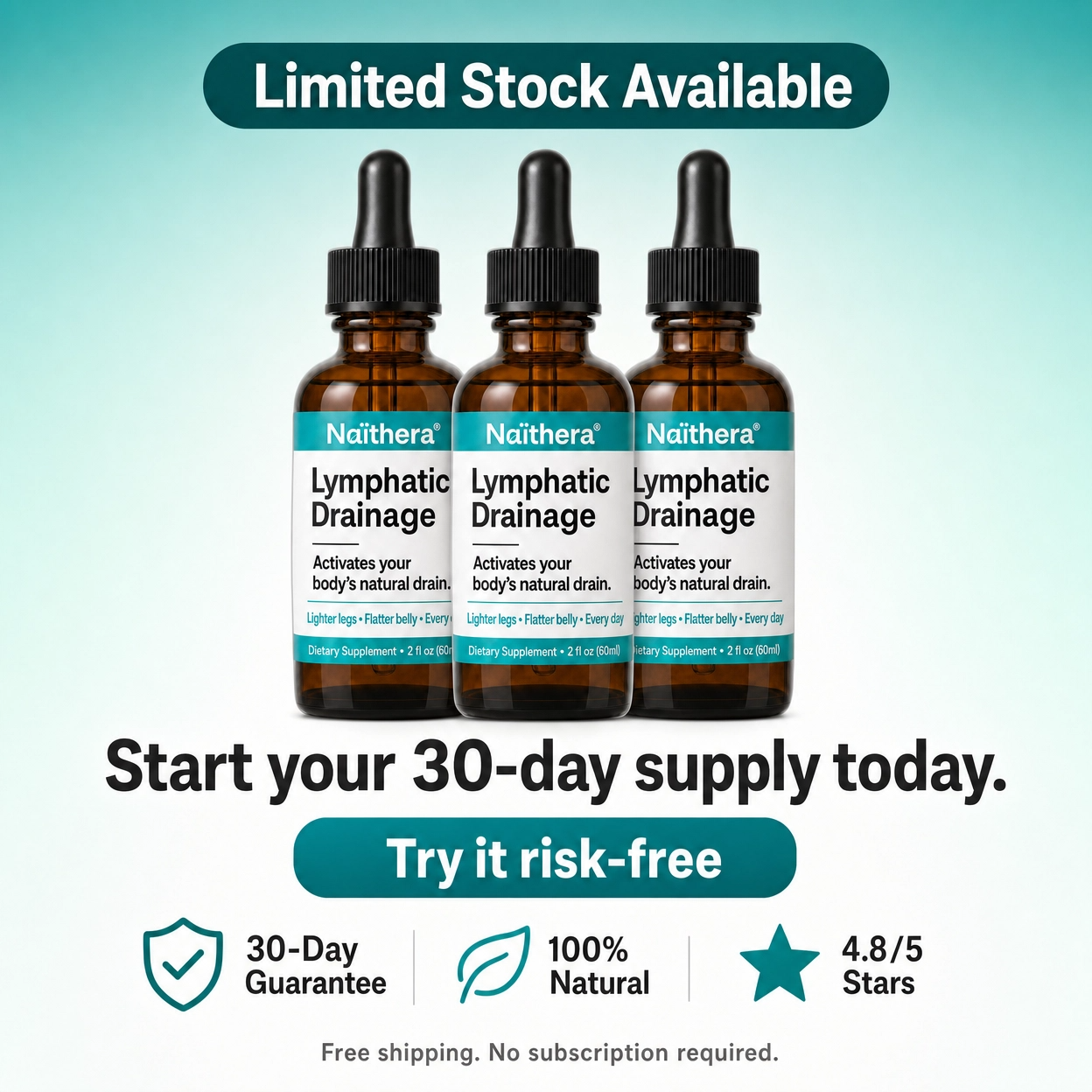 Naïthera®, so your body stops being the problem.
