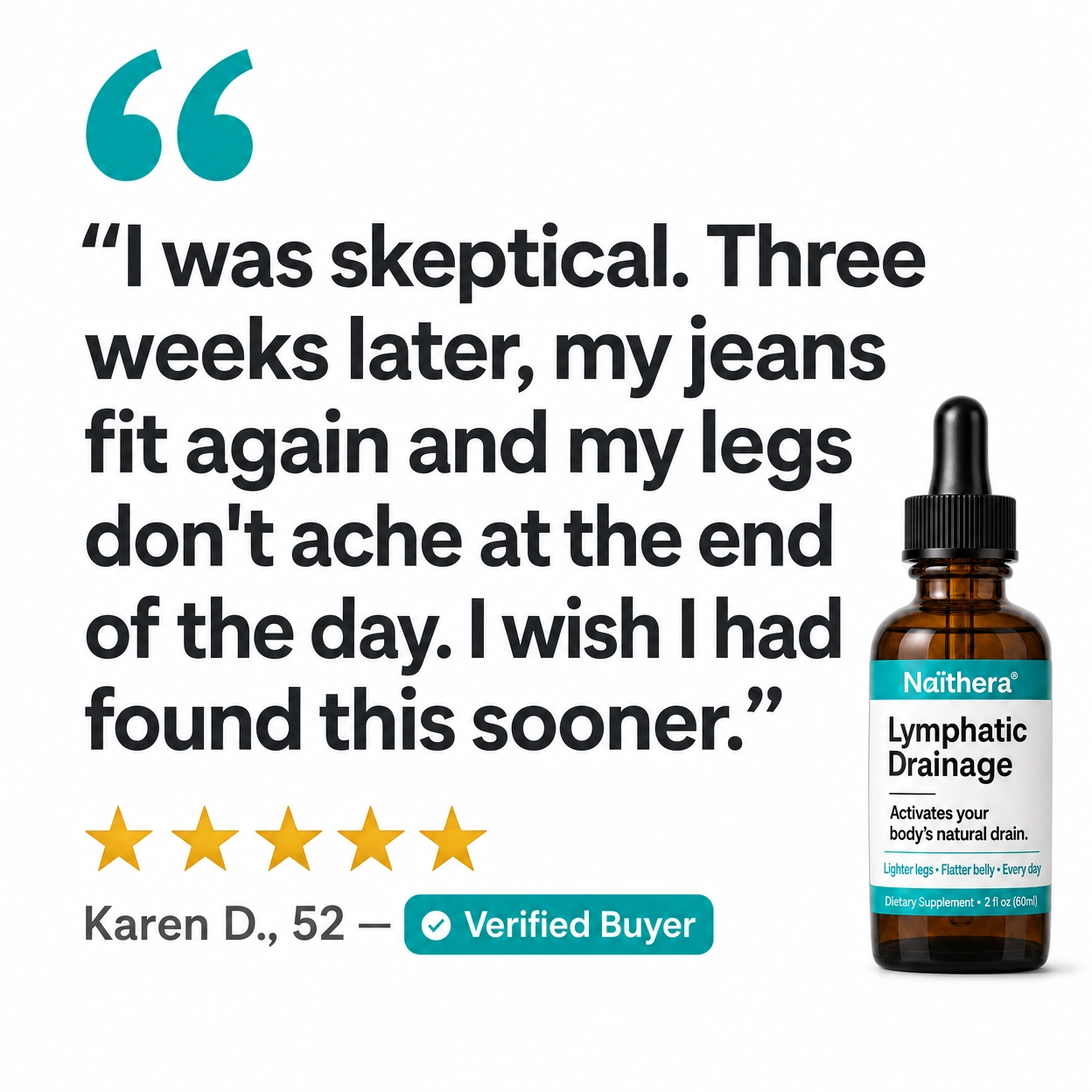 Naïthera®, so your body stops being the problem.